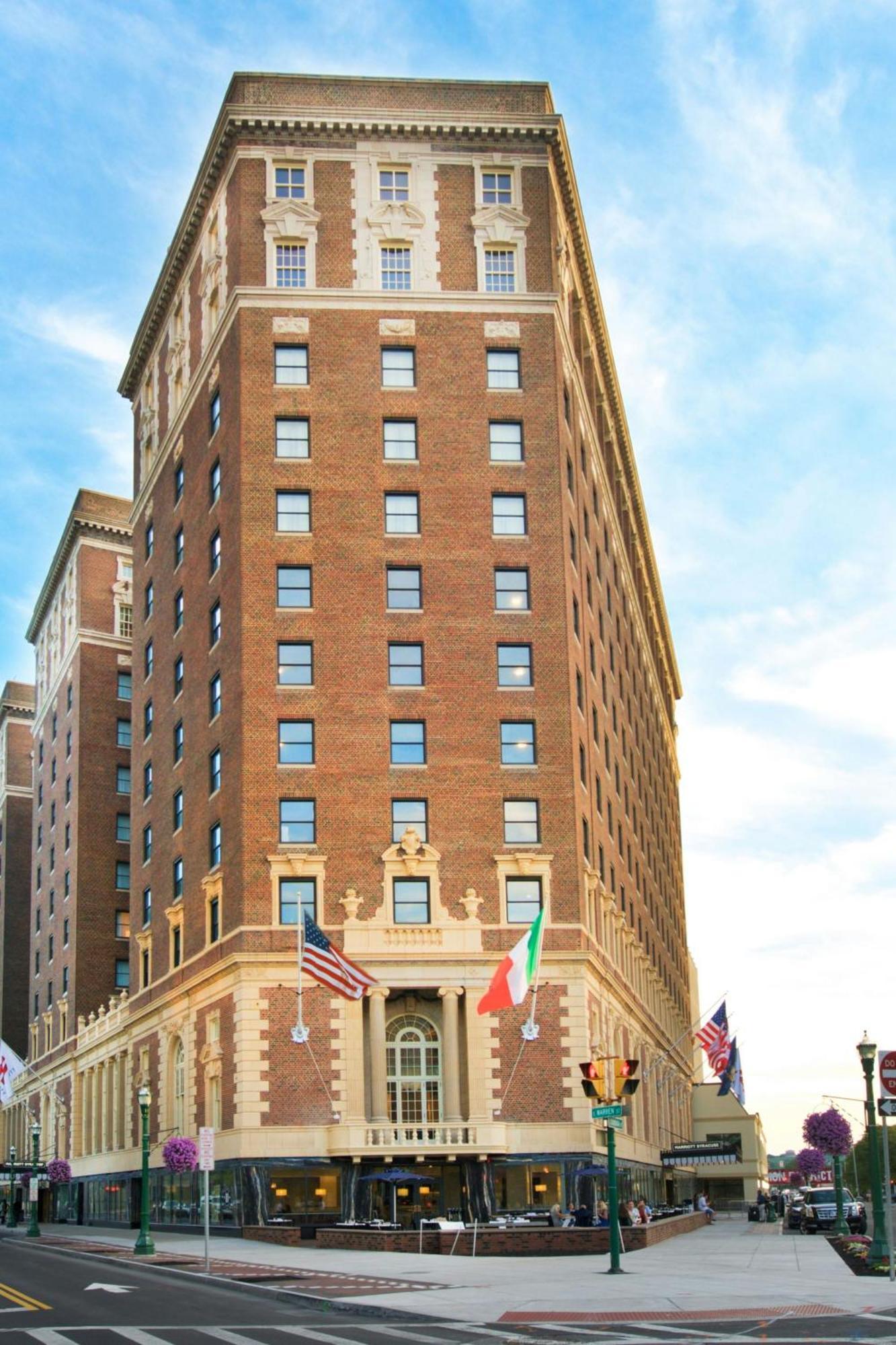 Hotel Marriott Syracuse Downtown Exterior foto